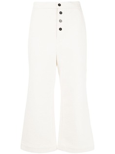 Renli Su укороченные расклешенные брюки