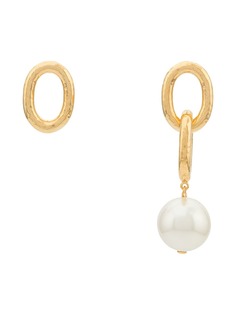 Aurelie Bidermann непарные серьги Manon с жемчугом