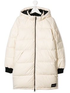 Calvin Klein Kids TEEN hooded padded jacket