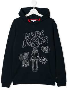 Little Marc Jacobs худи с декоративной строчкой