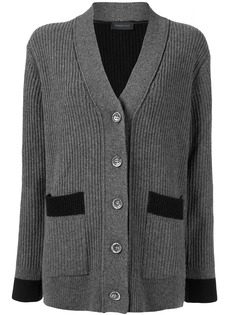 Eudon Choi Natalia contrast-trimmed cardigan