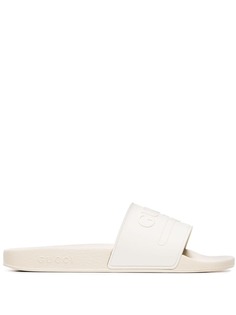 Gucci шлепанцы с логотипом