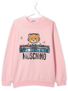 Moschino Kids толстовка DJ Teddy