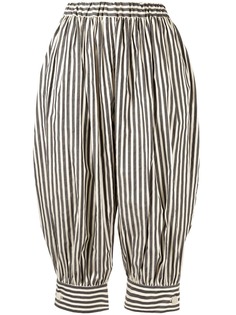 Vaquera striped Edwardian trousers