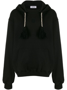Adish tassel detail hoodie