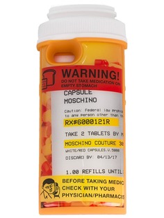 Moschino чехол для iPhone 6 в форме упаковки таблеток