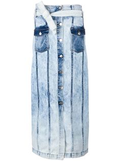 Each X Other джинсовая юбка на пуговицах