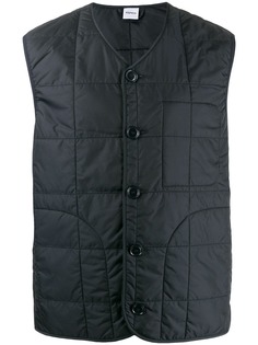 Aspesi quilted effect vest
