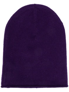 Allude chunky knit beanie hat