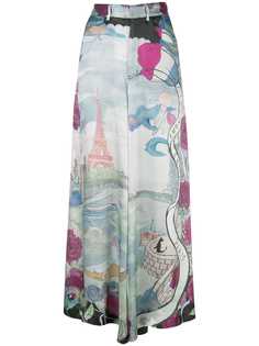 Tsumori Chisato брюки палаццо Paris