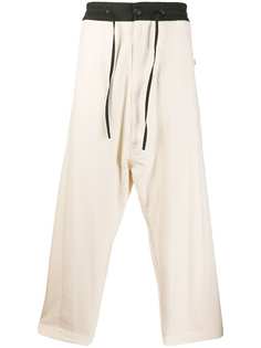 Vivienne Westwood large herringbone samurai trousers
