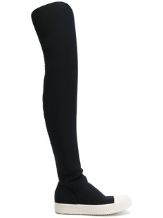 Rick Owens DRKSHDW ботфорты в спортивном стиле