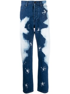 Calvin Klein Jeans Est. 1978 джинсы с эффектом разбрызганной краски