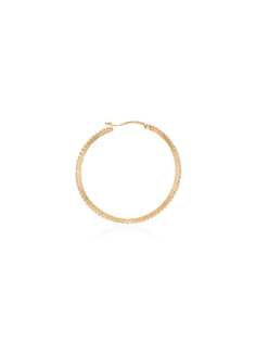 Foundrae золотые серьги-кольца с бриллиантами