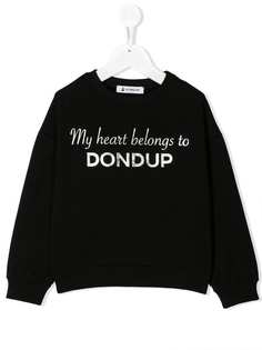 Dondup Kids толстовка My Heart Belongs To