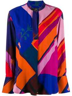PS Paul Smith блузка с геометричным принтом