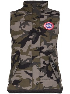 Canada Goose Freestyle camouflage print padded vest