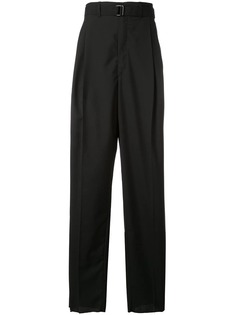 Lemaire брюки широкого кроя