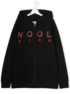 Woolrich Kids TEEN printed cotton hoodie