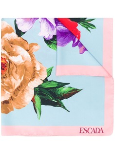 Escada платок с цветочным принтом
