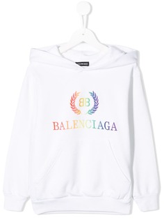 Balenciaga Kids худи с логотипом
