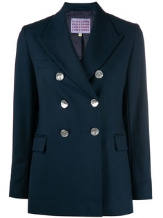Alexa Chung double breasted blazer
