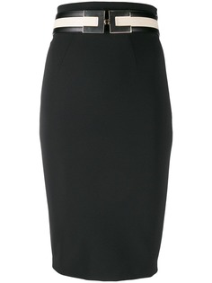 Elisabetta Franchi юбка-карандаш с поясом