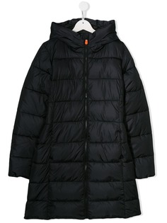 Save The Duck Kids дутое пальто с капюшоном