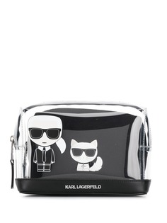 Karl Lagerfeld прозрачный клатч K/Ikonik