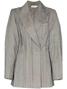 Xu Zhi panelled wool blazer