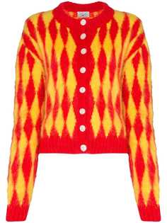 Ashley Williams rhombus knit cardigan