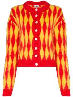 Ashley Williams rhombus knit cardigan