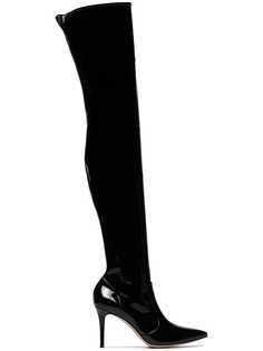 Gianvito Rossi виниловые ботфорты
