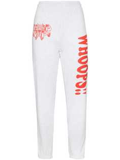 Ashley Williams high-waisted whoops cotton sweatpants