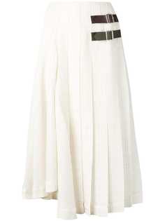Victoria Beckham юбка с пряжкой