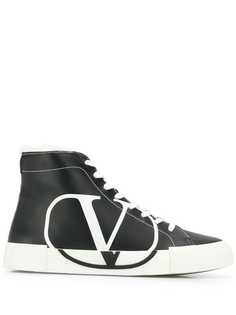 Valentino Garavani высокие кеды с логотипом VLogo