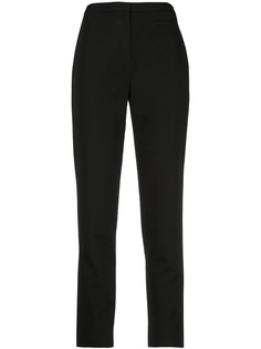 Milly cropped slim-fit trousers