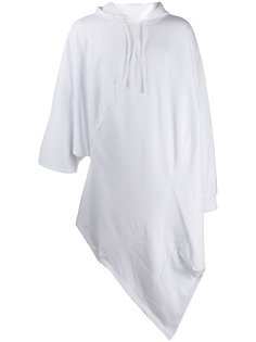 Joe Chia asymmetric hem hoodie