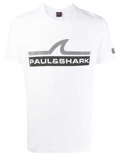 Paul & Shark logo print T-shirt