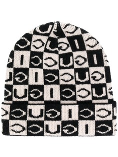 Gucci knitted logo beanie