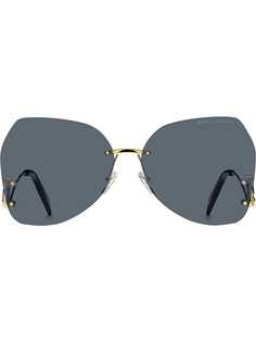 Marc Jacobs солнцезащитные очки в массивной оправе