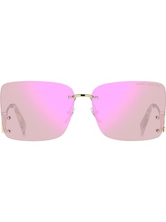 Marc Jacobs Eyewear солнцезащитные очки в прямоугольной оправе