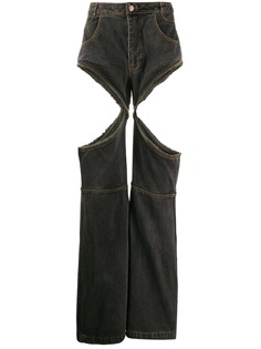 Telfar cut out detail jeans