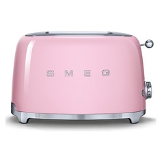 Тостер SMEG TSF01PKEU, розовый
