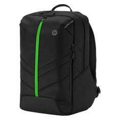 Рюкзак 17.3" HP Pavilion Gaming Backpack 500, черный/зеленый [6eu58aa]