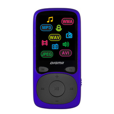 Портативный медиаплеер Digma B4 Blue B4 Blue