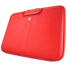 Кейс для ноутбука Cozistyle Smart Sleeve кожаный для MacBook 15/16" Red