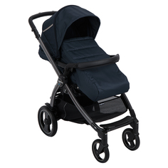 Прогулочная коляска Peg-Perego Book Plus S Pop Up с шасси Book 51 S Titania, цвет: class navy