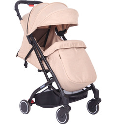 Прогулочная коляска Tommy Trip, цвет: бежевый