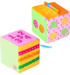 Кубик Мякиши Математический, 10 см